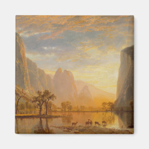 Imán Albert Bierstadt Valley de Yosemite