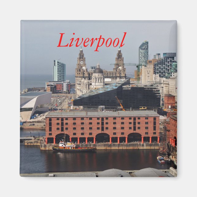 Imán Albert Dock - Fridge Magnet (Frente)