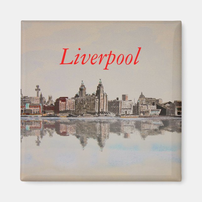 Imán Albert Dock - Fridge Magnet (Frente)