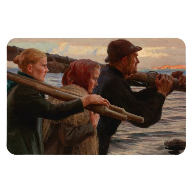 Imán Albert Edelfelt - En el archipiélago exterior (Horizontal)