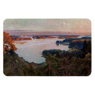 Imán Albert Edelfelt - Vista sobre Haikko