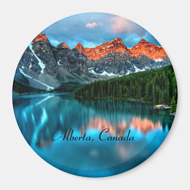 Imán Alberta, Canadá (Frente)