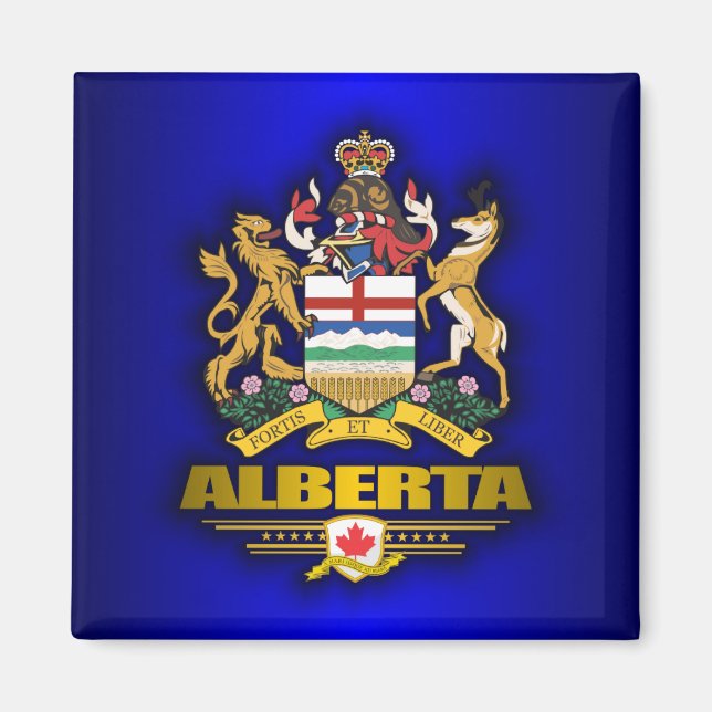Imán Alberta COA (Frente)
