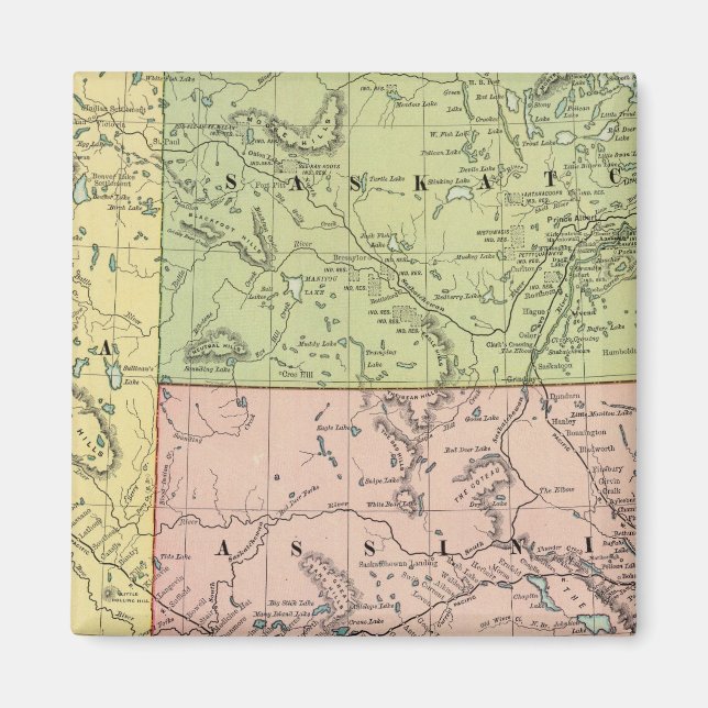 Imán Alberta, Saskatchewan (Frente)