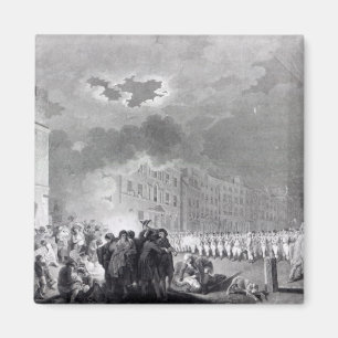 Imán Alboroto en calle amplia, junio de 1780