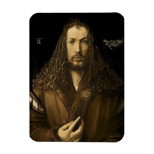 Imán Albrecht Durer - autorretrato (Vertical)