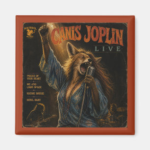 Imán Álbum de Canis Joplin: una Parodia