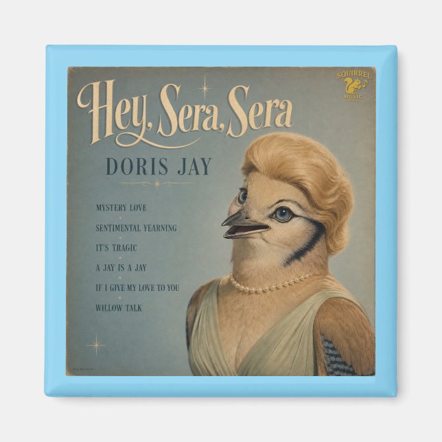 Imán Álbum de Doris Jay: una parodia (Frente)