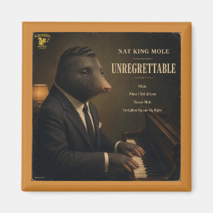 Imán Álbum de Nat King Mole: una parodia