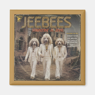 Imán Álbum Jeebees: una parodia