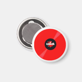 IMÁN ÁLBUM ROJO DE DISCOS