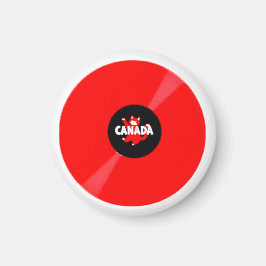 IMÁN ÁLBUM ROJO DE DISCOS