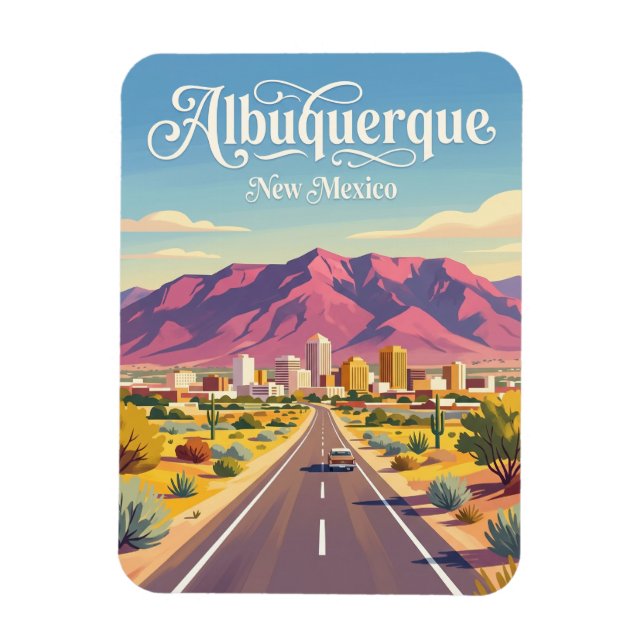 Imán Albuquerque EE. UU. (Vertical)