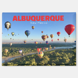 Imán Albuquerque New Mexico Magnet Balloon