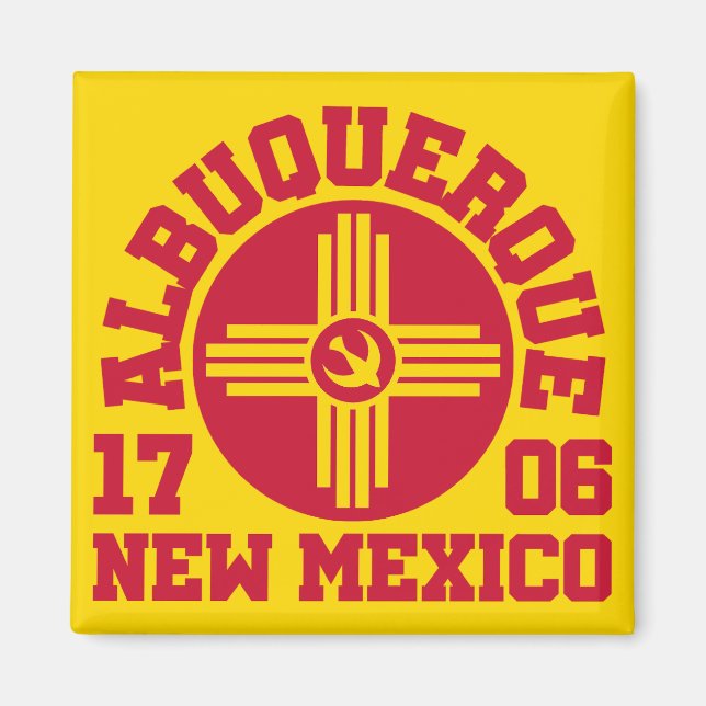 Imán Albuquerque, Nuevo México (Frente)