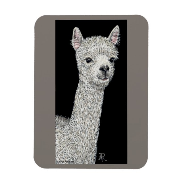 Imán Alcalde de Alpaca (Vertical)