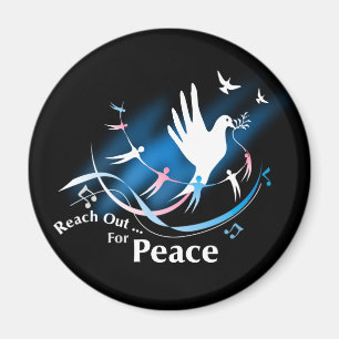Imán Alcance hacia fuera… Para la paz
