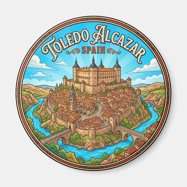 Imán Alcázar de Toledo España (Frente)