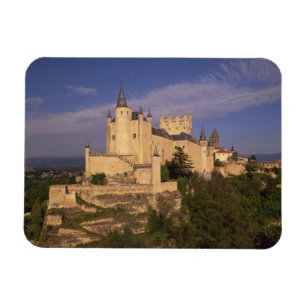 Imán Alcázar y Catedral, Segovia, Castilla y León,