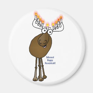 Imán ¡Alces de Jánuca!