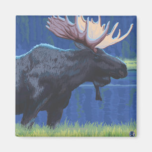 Imán Alces en MoonlightUtah