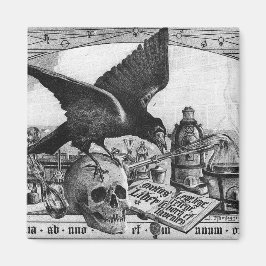 Imán Alchemy Lab Crow and Skull Magnets
