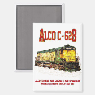 Imán Alco C-628 alias Alco Century 628 Locomotora Diese