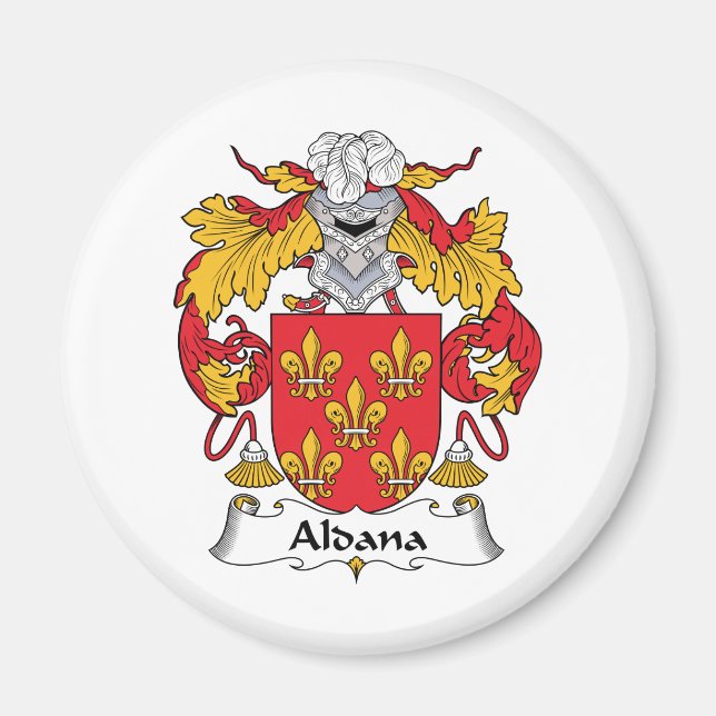 Imán Aldana Family Crest (Frente)