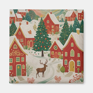 Imán Aldea de los navidades