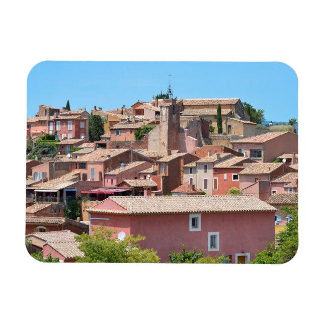 Imán Aldea de Roussillon en Francia (Horizontal)
