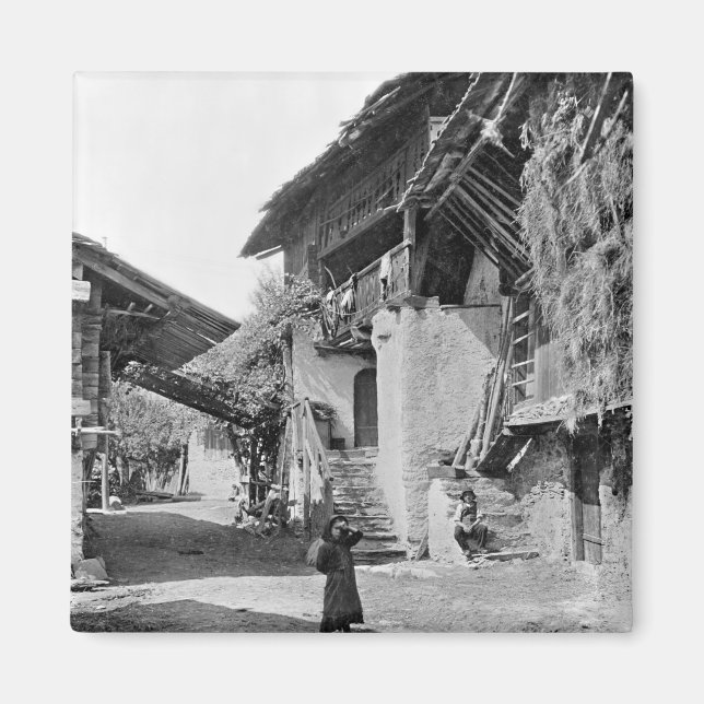 Imán Aldea de Valais, principios del siglo XX (Frente)