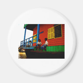 Imán Aldea flotante de Camboya