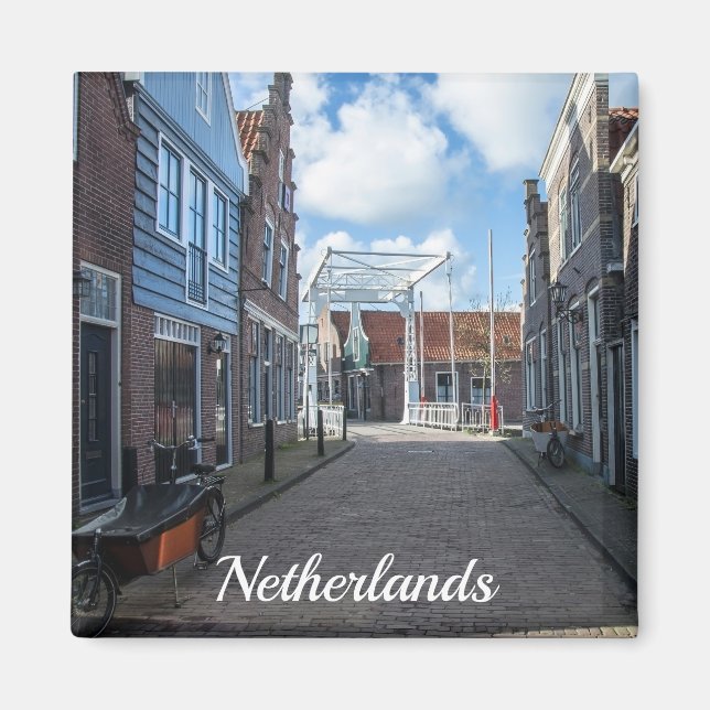 Imán Aldea holandesa con una impronta tradicional de ma (Frente)