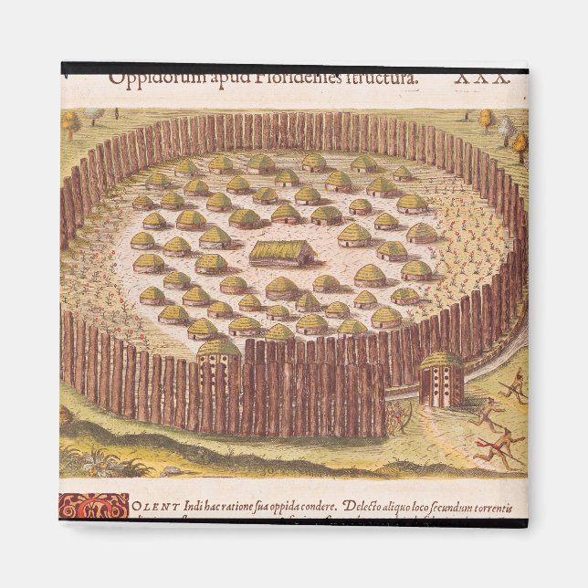 Imán Aldea india fortificada, de 'Brevis 2 (Frente)