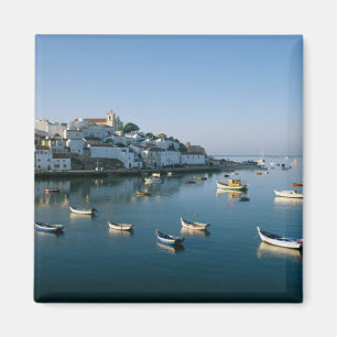 Imán Aldea pesquera de Ferragudo, Algarve, Portugal 2