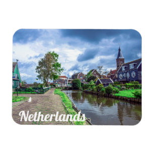 Imán Aldea pesquera tradicional Marken, Países Bajos