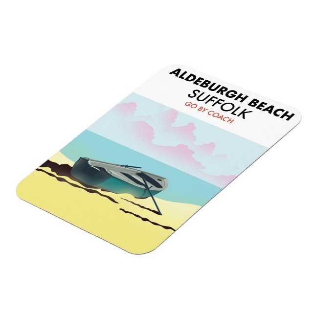 Imán Aldeburgh Beach Suffolk (Lado Izquierdo)
