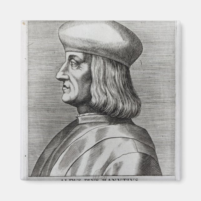 Imán Aldus Manutius (Frente)