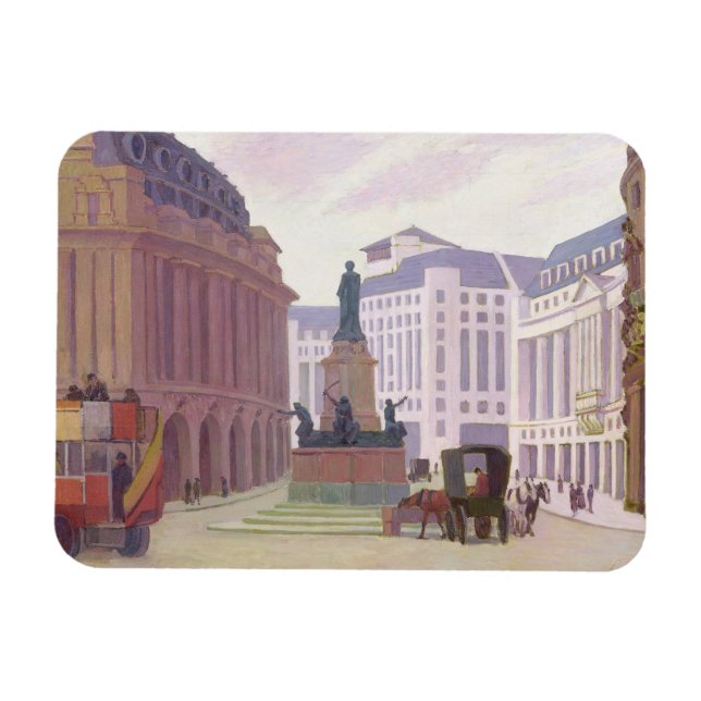 Imán Aldwych (aceite sobre lienzo) (Horizontal)