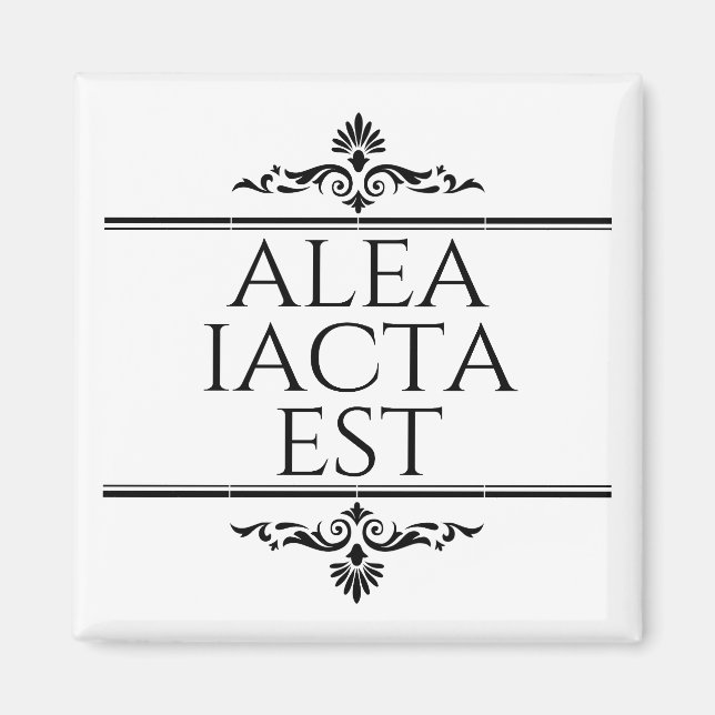 Imán Alea Iacta Est (Frente)