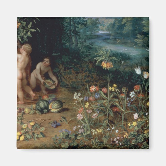 Imán Alegoría de abundancia, detalle (Frente)