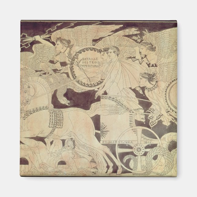 Imán Alegoría de la batalla de Austerlitz (Frente)