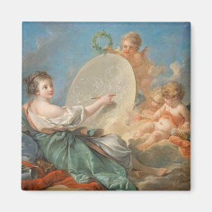 Imán Alegoría de la pintura, 1765 (aceite en lona)