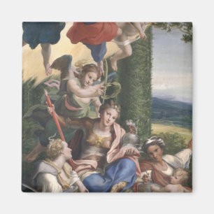 Imán Alegoría de las virtudes, c.1529-30