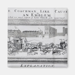 Imán Alegoría de los peligros de la baja iglesia