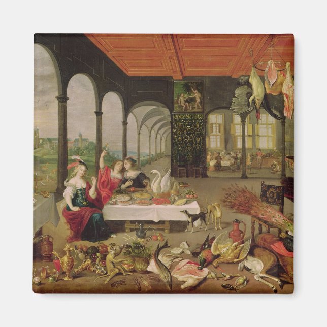 Imán Alegoría del gusto (Frente)