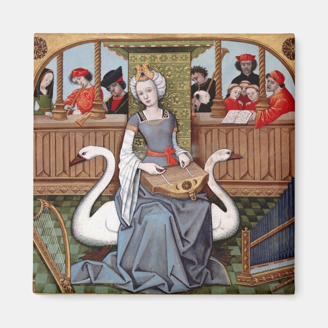 Imán Alegoría musical (Frente)