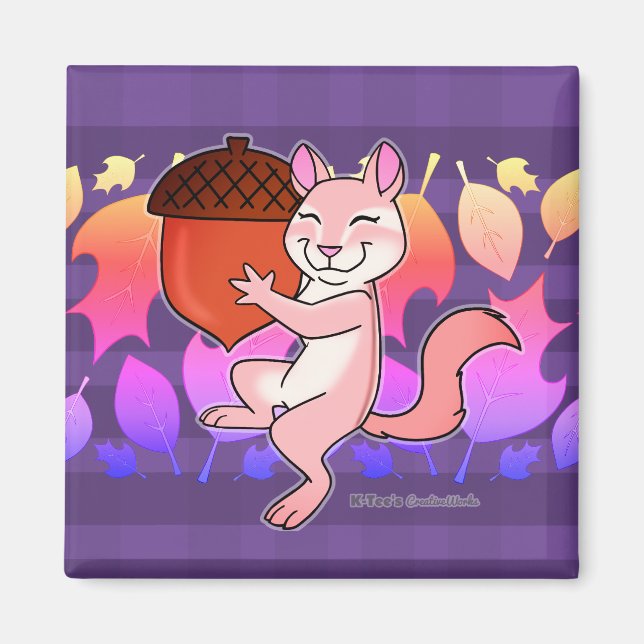 Imán Alegre Chipmunk - (Frente)