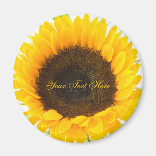 Imán alegre del girasol