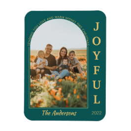 Imán Alegre modernidad Minimalista elegante foto verde